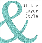 glitter layer style