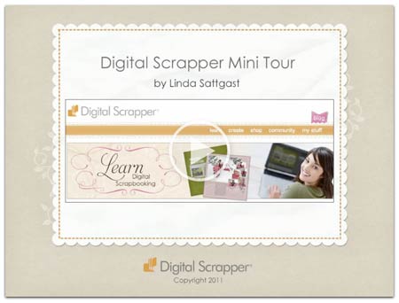 Digital Scrapper Mini Tour