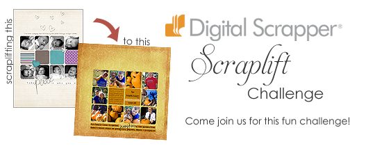 Digital Scrapper Scraplift Challenge