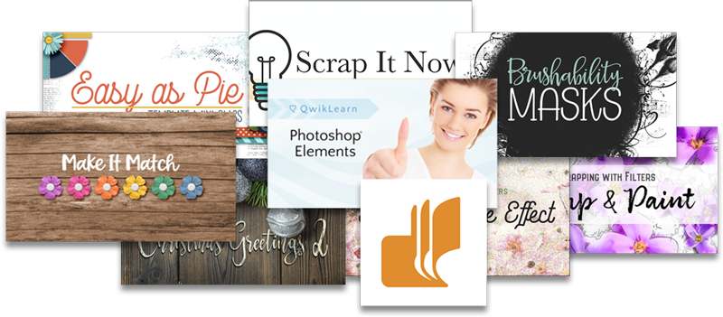Enter to win a FREE CLASS from Digital Scrapper | QwikLearn (up to $97 value)