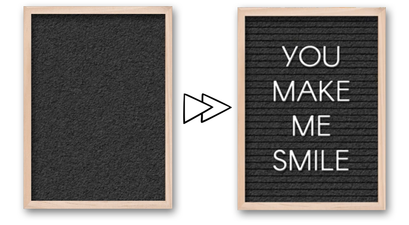 Letterboard with the Line Tool by Jenifer Juris