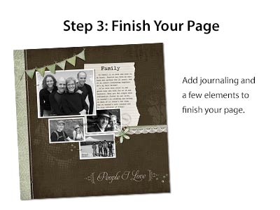 Step 3: Finish Your Page
