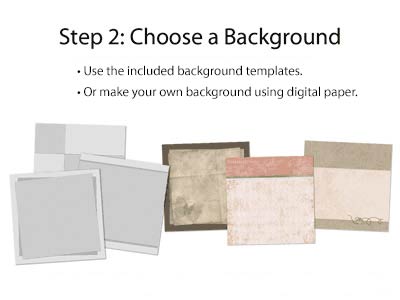 Step 2: Choose a Background